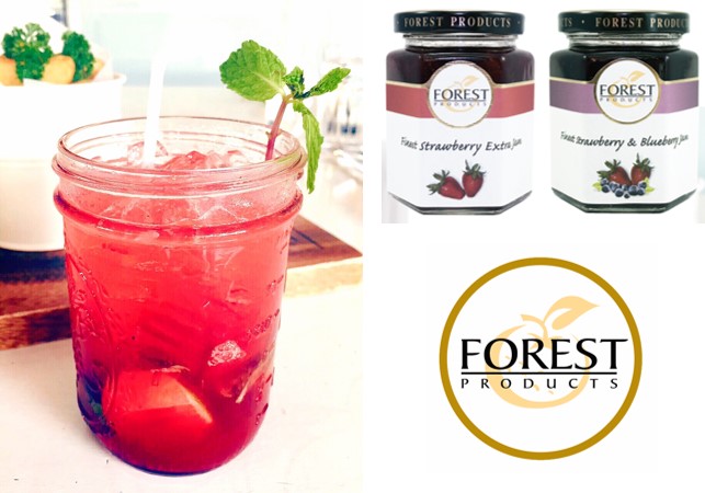 Forest For Love Mocktail - Forest Strawberry Jam